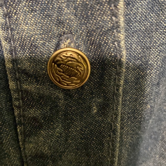 Vintage Denim Short Romper - Picture 2 of 7